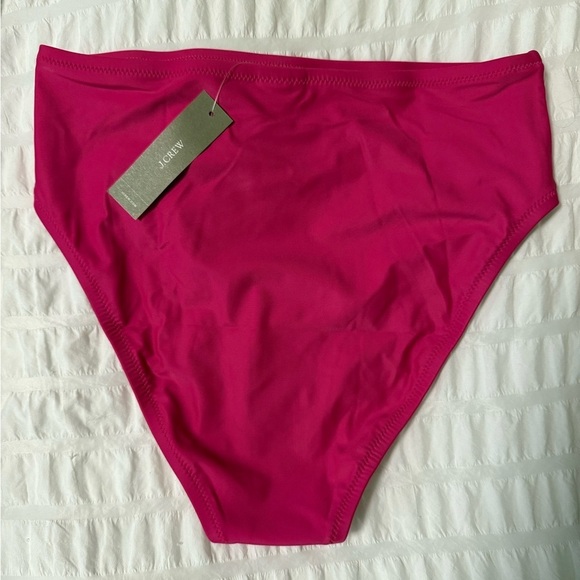 NEW - High-Waisted Pink Bikini Bottom - Picture 7 of 7